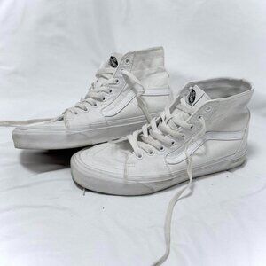 Vans Sk8-Hi Off The Wall Sneakers White High Top Skater Shoes